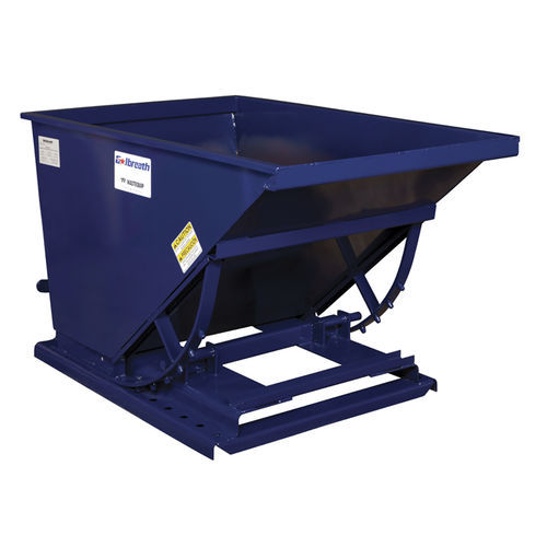 金属自动倾卸斗 - wastequip - 钢 / 硬纸板 / 塑料