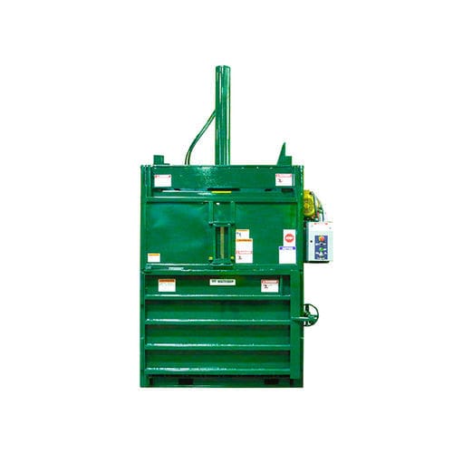 纸板箱打包压缩机 - 6030HDB - wastequip - 垂直 / 前开式 / 液压
