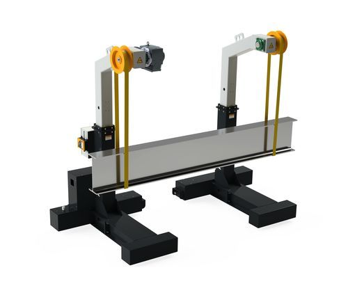 管道翻料搅拌机 - Metal Rotator - Fastrotator - 用于梁钢 / 用于支撑结构 / 电动