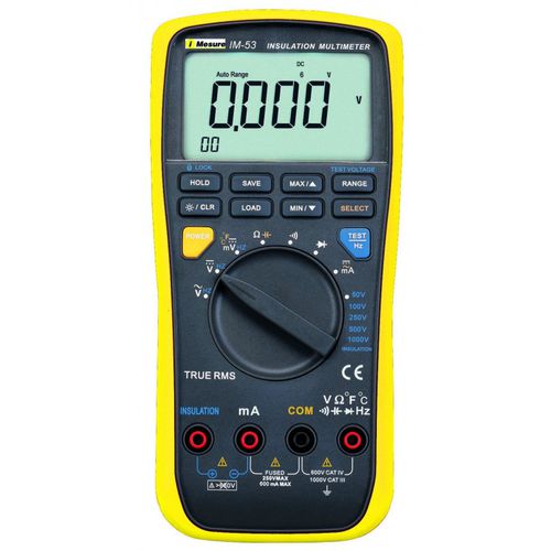 数字万用表 -  IM53 - DISTRIMESURE - iMesure - 手持式 / 1000 V / cat III