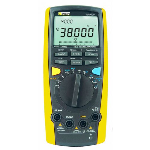 数字万用表 - IM-9930 - DISTRIMESURE - iMesure - 手持式 / 1000 V / 10 A