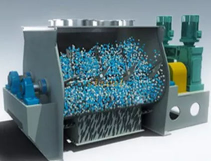 桨叶混合机 - Zhongqinglin Heavy Industry Machinery Co., Ltd - 卧式 / 分批 / 粉末