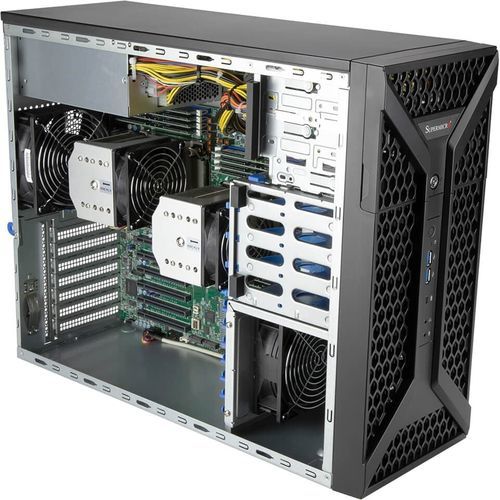 服务器计算机工作站 - SYS-730A-I - SUPERMICRO - GPU / 塔式 / Intel® Xeon