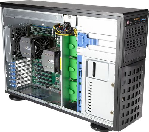 服务器计算机工作站 - SYS-740A-T - SUPERMICRO - GPU / 塔式 / 机架式