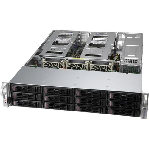 机架式机箱 - LA26AC12-R1K23AW - SUPERMICRO - 2U / 底板 / 高性能