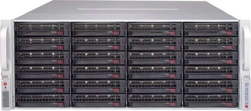 机架式机箱 - 847E2C-R1K23JBOD - SUPERMICRO - 小型 / 4U / 底板