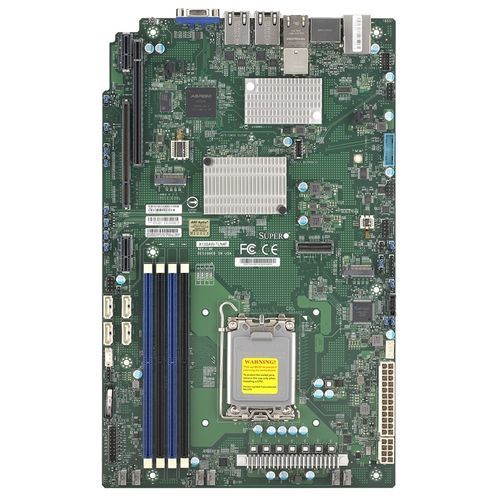 ATX主板 - X13SAW-TLN4F - SUPERMICRO - Intel® Celeron® / Intel® Core i3 / Intel® Core i5