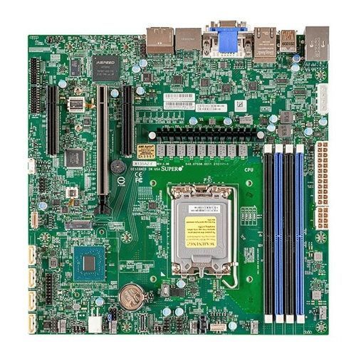 Micro-ATX主板 - X13SAZ-F - SUPERMICRO - Intel® Celeron® / Intel® Core i3 / Intel® Core i5