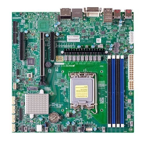Micro-ATX主板 - X13SAZ-Q - SUPERMICRO - Intel® Celeron® / Intel® Core i3 / Intel® Core i5