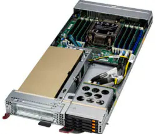 存储服务器 - SBI-612B-1NE34 - SUPERMICRO - RAID / 网络 / GPU