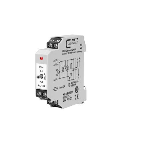 DC直流继电器模块 - KR24-1W-S - Regin - AC / DIN导轨 / LED指示灯