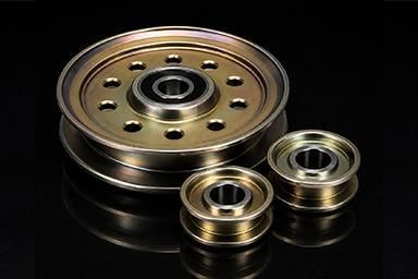 槽式滑轮 - The Gear Edges - 带式输送机用 / 钢 / 金属板