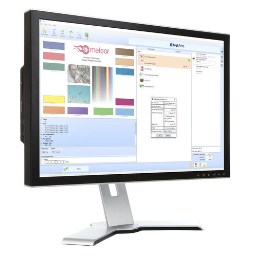 打印机软件 - MetPrint - Meteor Inkjet Ltd - 接口 / 应用程序编程 / 质量