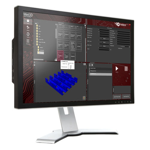 过程控制3D打印软件 - Met3D - Meteor Inkjet Ltd - 切片 / CAD