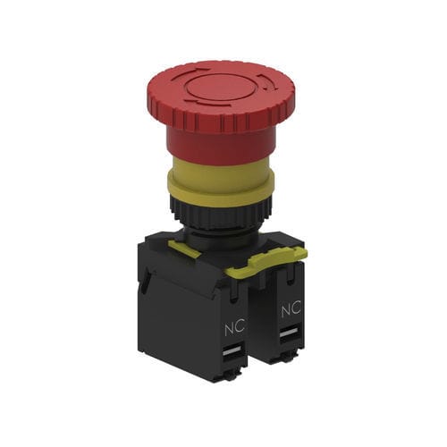 紧急制动按钮式开关 -  CB-ES - Stack-Light.com LLC - 控制 / 定制