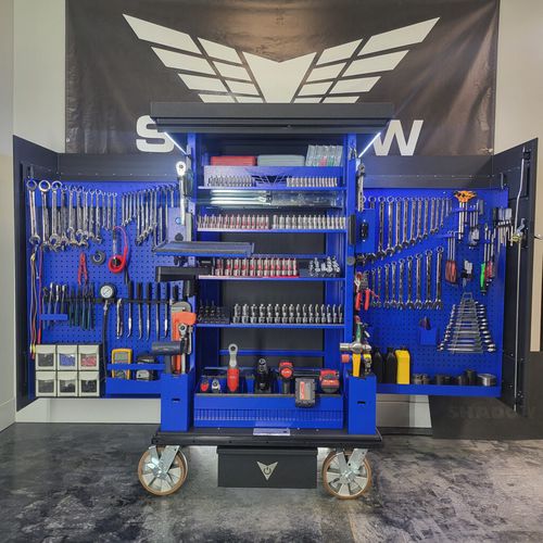 工具用柜 - TSS 5.2 - Shadow Tool Company - 脚轮 / 搁板 / 双门