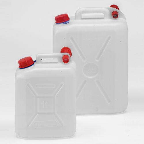 塑料五加仑油桶 - Enne Plastica Group Srl - HDPE / 长方形 / 带手柄
