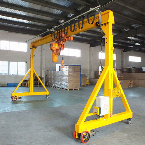 无轨道龙门吊 - Xinxiang MAGICART Cranes Co., Ltd - 带滑轮 / 用于仓库 / 水泥厂