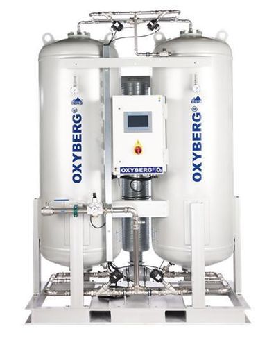 高浓度氧气发生器 - OXYBERG® 1900 - BERG Kompressoren GmbH - 工艺流程 / 用于水处理 / 水产养殖