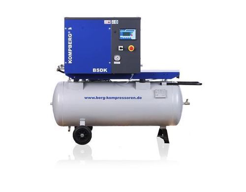 螺杆压缩机 - KOMPBERG® BSDK5 - BERG Kompressoren GmbH - 空气 / 电动式 / 固定式