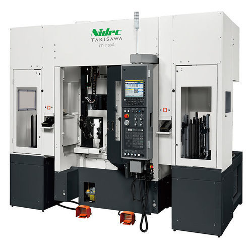 CNC数控车床 - TT-1100G - TAKISAWA - 卧式 / 二机轴 / 10工具
