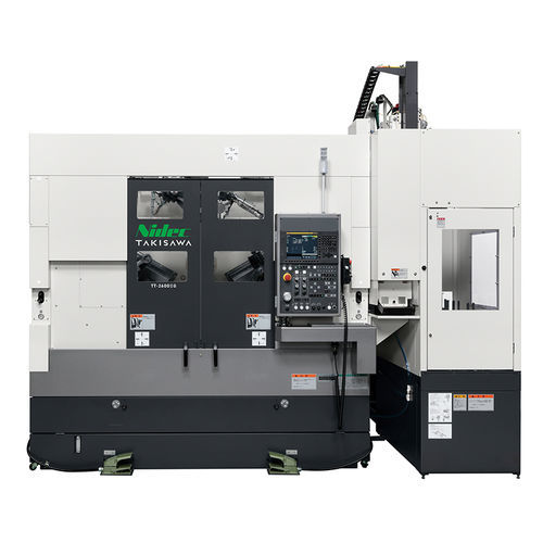 CNC数控车床 - TT-2600Ⅱ series - TAKISAWA - 卧式 / 双轴 / 二机轴