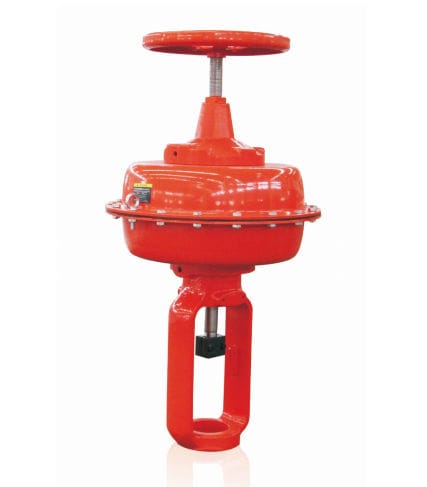 气动阀门执行器 - 957/967 - Suzhou Delan Energy Science & Technology Co.,Ltd - 线性 / 隔膜 / 单作用