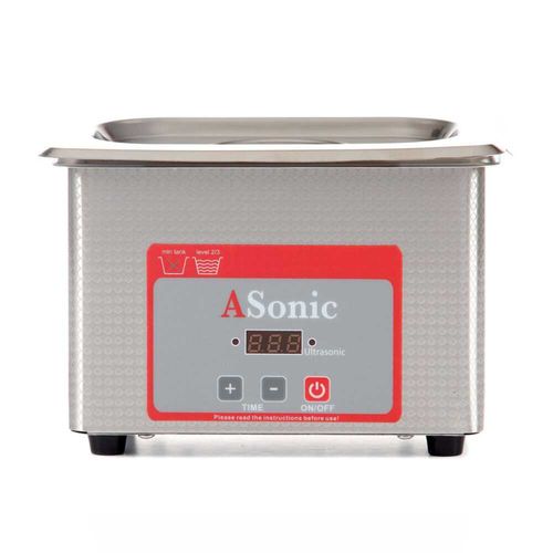 不锈钢超声波清洁机 - PRO-08-40kHz - ASONIC d.o.o. - 带有定时器 / 台式 / 医用