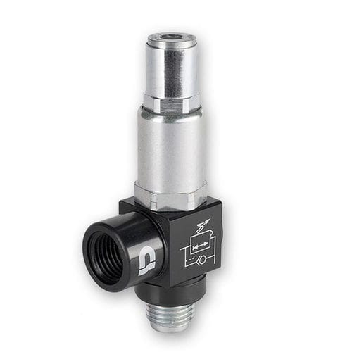 压缩空气压力调节器 - 300-153-0052 - nass magnet GmbH - 隔膜 / 单级 / 镀镍黄铜