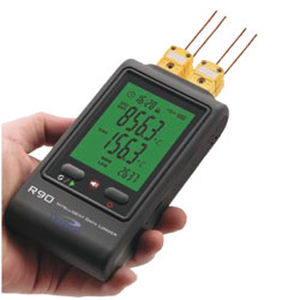 便携式数据采集器 - R90 U series - Digitron Italia srl - 温度 / USB / LCD显示