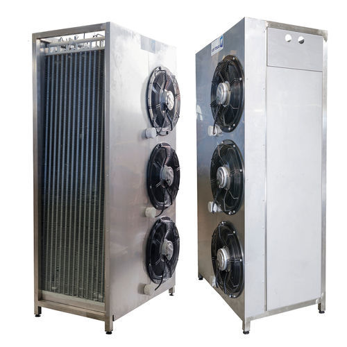 凝固通风蒸发器 - T series  - SEREVA - 垂直 / 食品级 / CO2