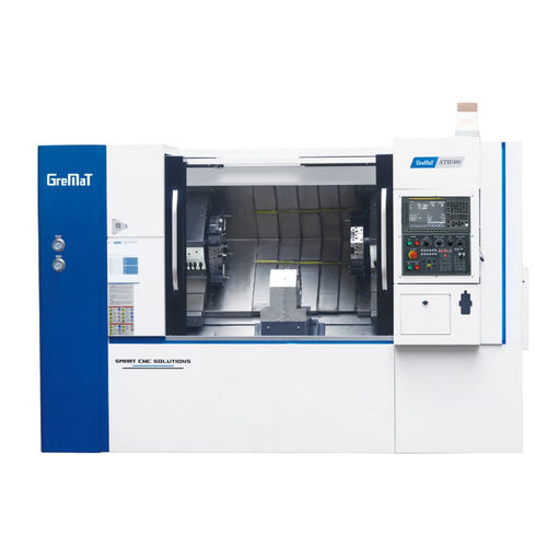 CNC数控车削加工中心 - ATB500  - Nanjing Genvan Intelligent Equipment Co. Ltd. - 双轴 / 斜凳 / 12工具