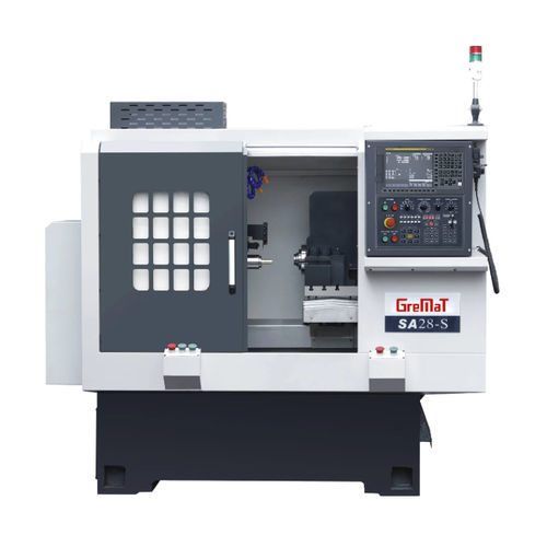 CNC数控车削加工中心 - SA28-S - Nanjing Genvan Intelligent Equipment Co. Ltd. - 3轴 / 二机轴 / 8工具