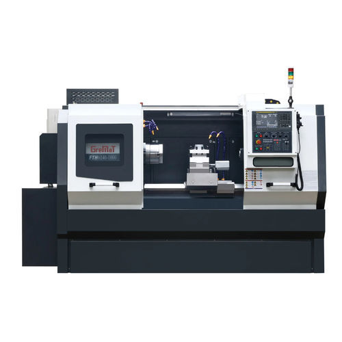 CNC数控车削加工中心 - FTH6140  - Nanjing Genvan Intelligent Equipment Co. Ltd. - 双轴 / 斜凳 / A2-6