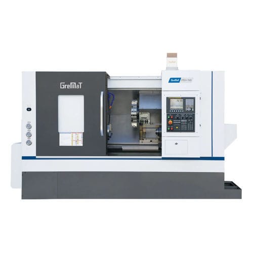 CNC数控车削加工中心 - STH10-750B - Nanjing Genvan Intelligent Equipment Co. Ltd. - 双轴 / 斜凳 / A2-8