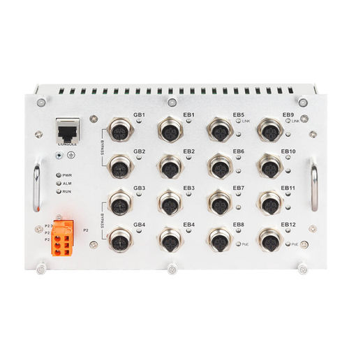 管理型以太网交换机 - Admas7116BP-M12-4GT-8TPoE - Maisvch - 16 端口式 / 10/100BaseT(X) / 2 级