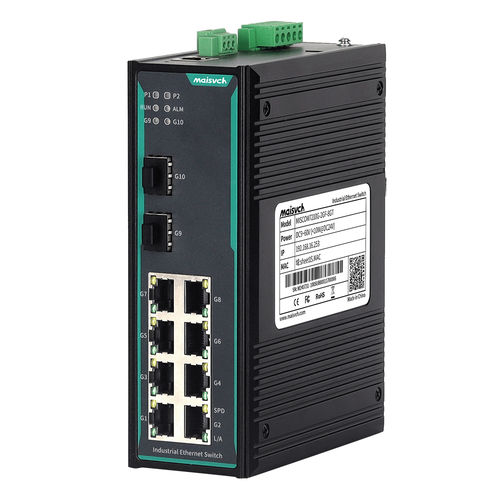 管理型以太网交换机 - MISCOM7210G-2GF-8GT - Maisvch - 10 端口式 / 2 级 / 千兆