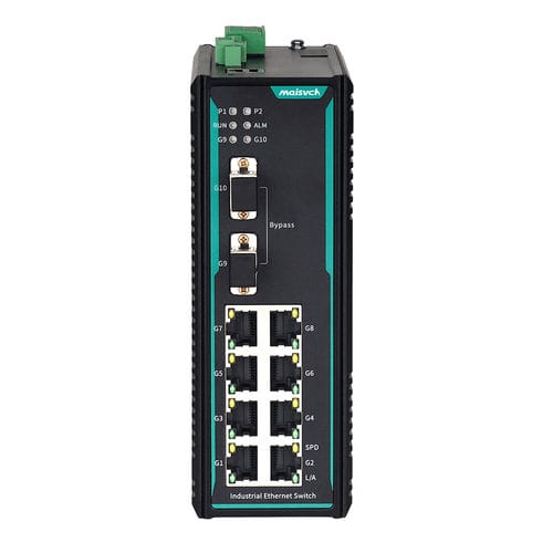 管理型以太网交换机 - MISCOM7210GBP-2GTS-8GT - Maisvch - 10 端口式 / 2 级 / 千兆
