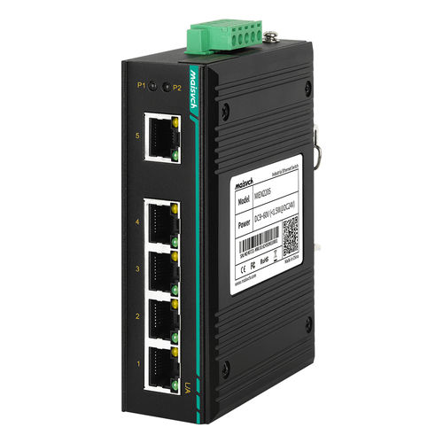 非管理型以太网交换机 - MIEN2205 series - Maisvch - 5端口 / 2 级 / DIN导轨