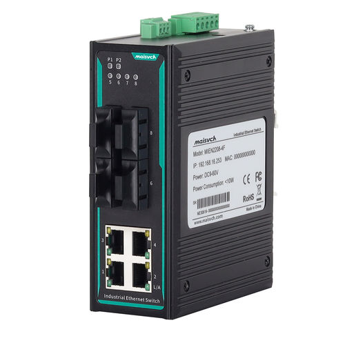 非管理型以太网交换机 - MIEN2208-4F series - Maisvch - 8端口 / 2 级 / 光纤