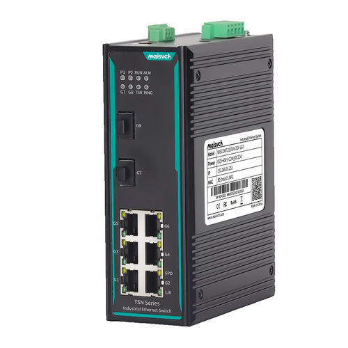 管理型以太网交换机 - MISCOM7208TSN-2GF-6GT - Maisvch - 8端口 / 2 级 / 千兆