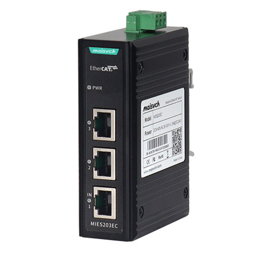 非管理型以太网交换机 - MIES203EC - Maisvch - 3 端口式 / DIN导轨 / 用于插入