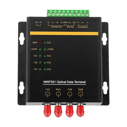 媒体变换器 - MWF501 series - Maisvch - RS-232 / RS-485转光纤 / RS422