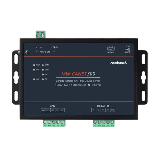 协议变换器 - MW-CANET300 - Maisvch - RS-232 / RS-485 / CAN总线转以太网