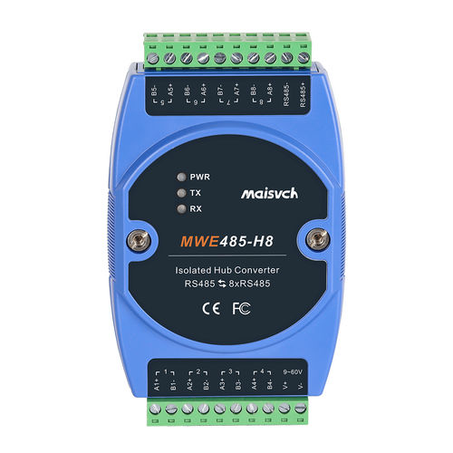 RS-485变换器 - MWE485-H8 - Maisvch - DIN导轨 / 工业 / 绝缘