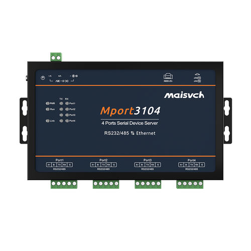 RS-485设备服务器 - Mport3104 - Maisvch - LAN / ModBUS RTU / RS-422