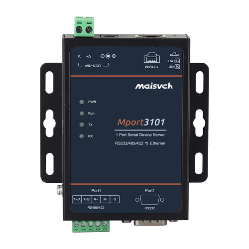 串行设备服务器 - Mport3101 - Maisvch - ModBUS RTU / Modbus TCP / RJ45