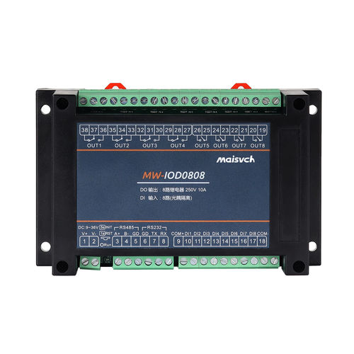 数字I/O模块 - MW-IOD0808 - Maisvch - RS-485 / ModBUS RTU / RS232