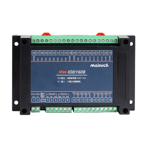数字I/O模块 - MW-IOD1608 - Maisvch - RS-485 / ModBUS RTU / RS232