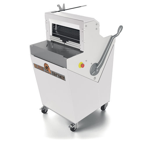 流水线面包切片机 / 半自动 - BS450H - RAM Pétrins - 带包装系统
